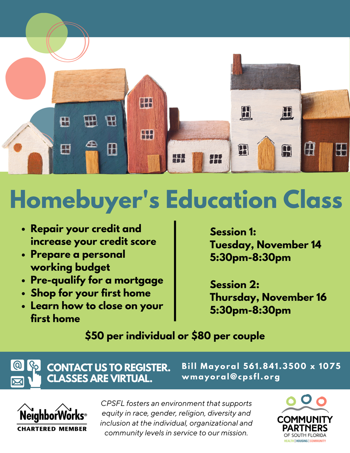 Homebuyer's Education Class November