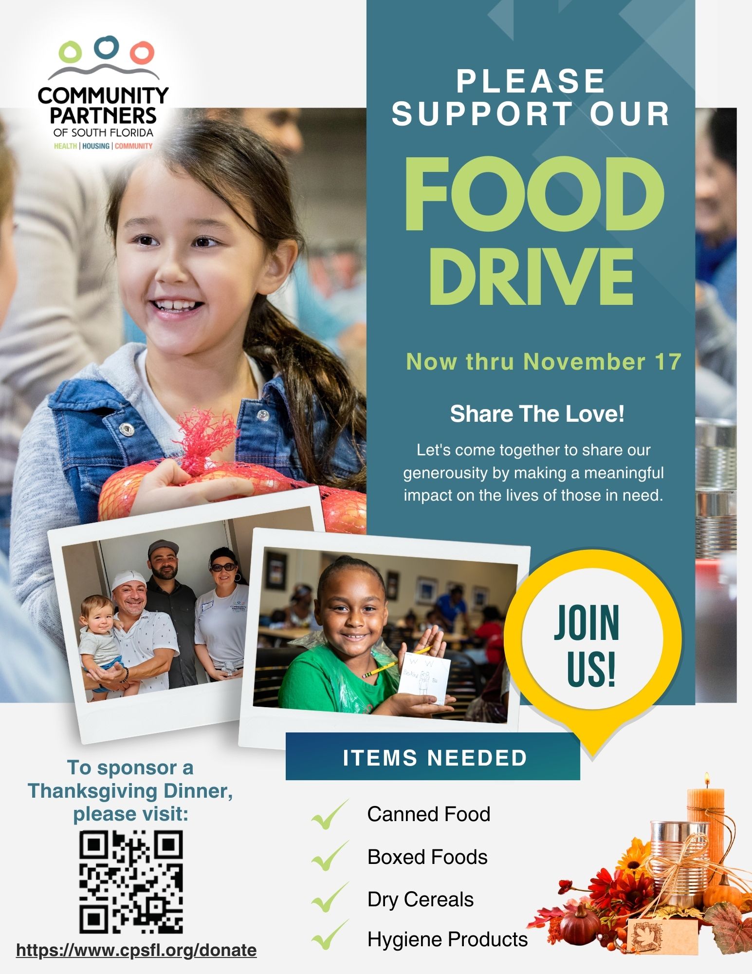 2023 CPSFL Food Drive